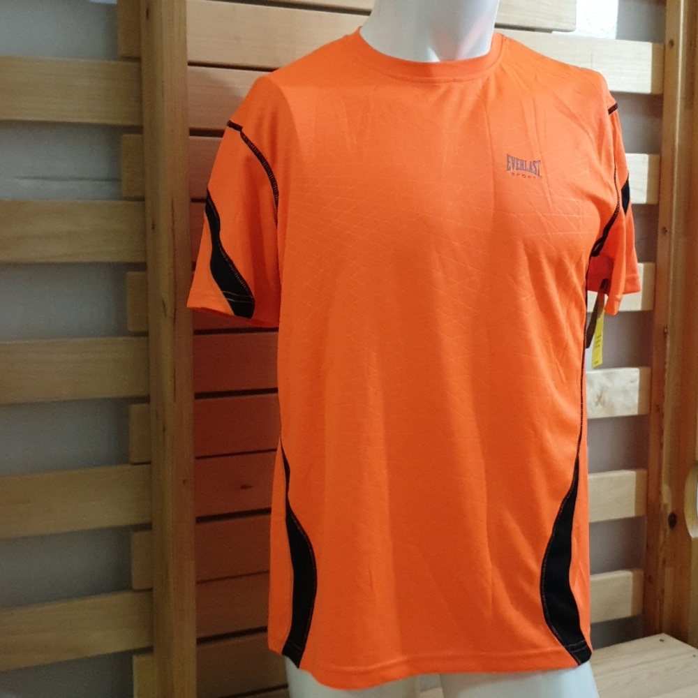 EVERLAST Sport Men's Tshirt Orange Size M New
